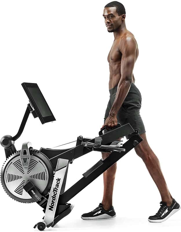 NordicTrack RW900 Rower folded