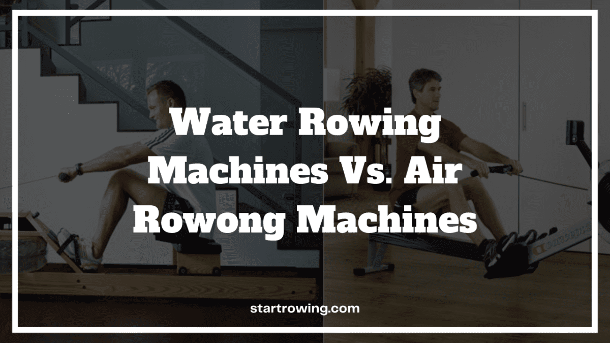 Water rower vs air rower featured image