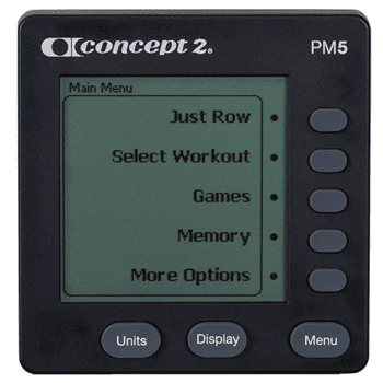 Concept2 pm5 monitor